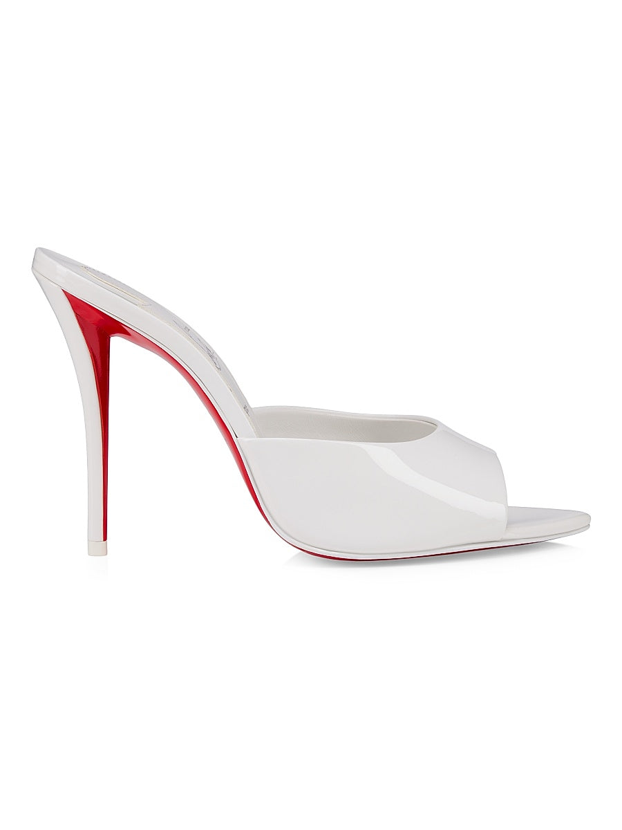 Miss Z 100MM Patent Leather Mules