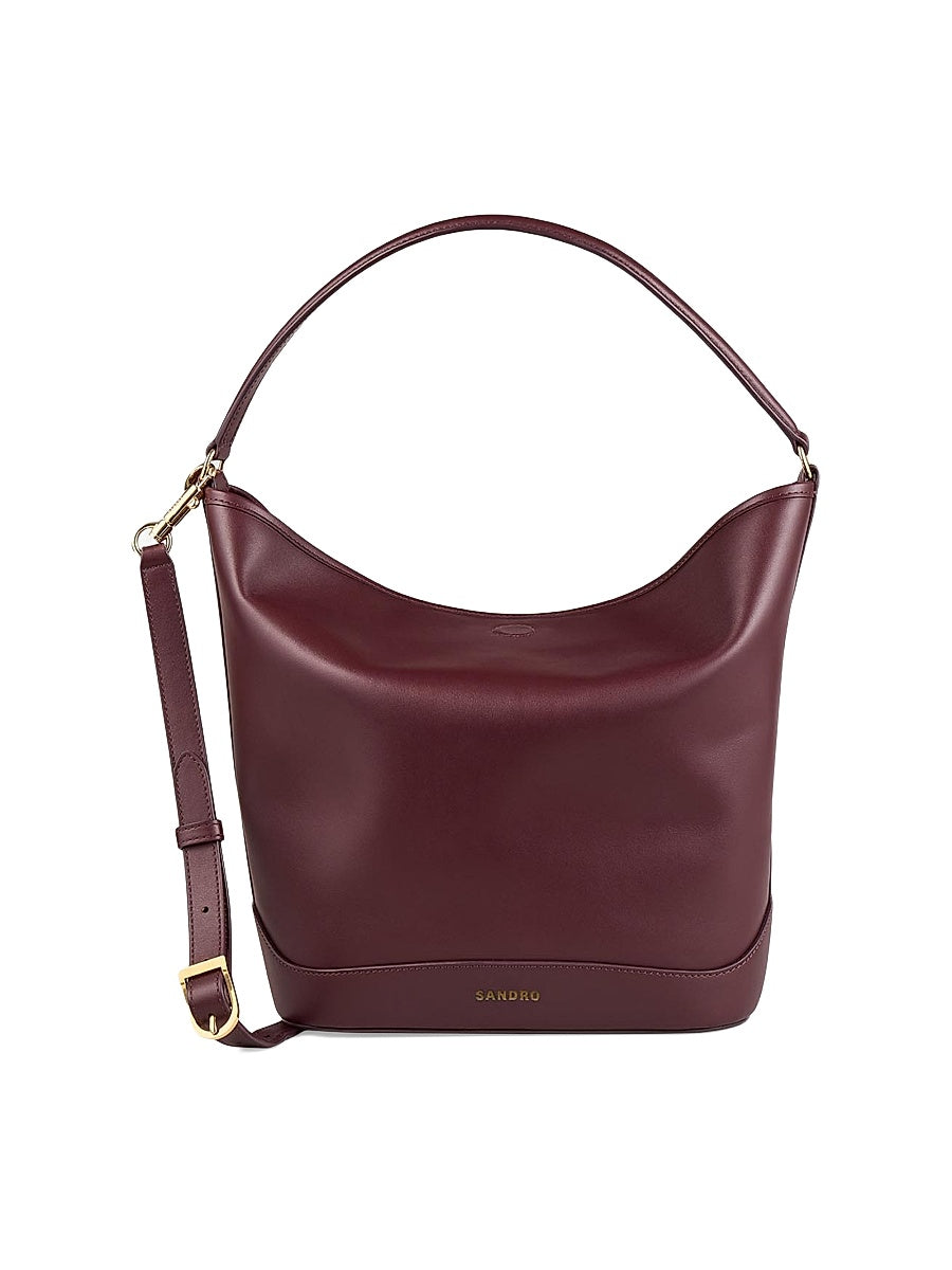Leather Bucket Bag