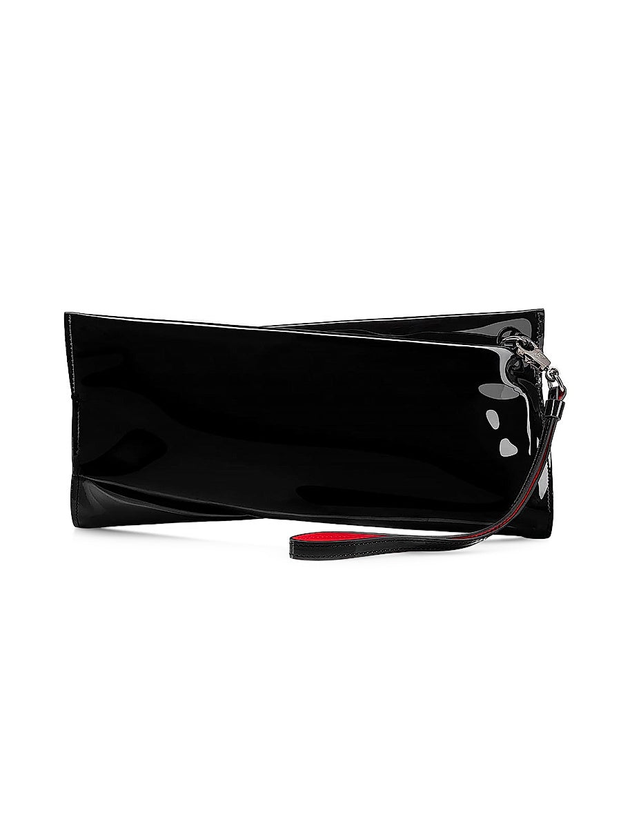 Loubitwist Patent Leather Wristlet