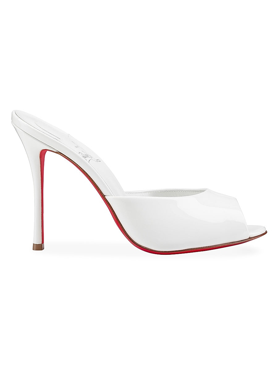 Me Dolly 100MM Patent Leather Mules
