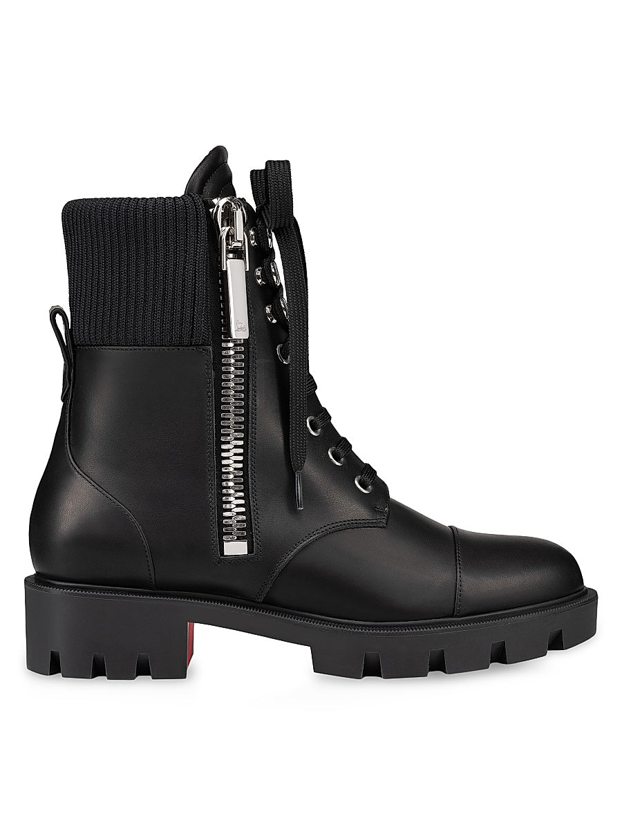 En Hiver Lug Leather Boots