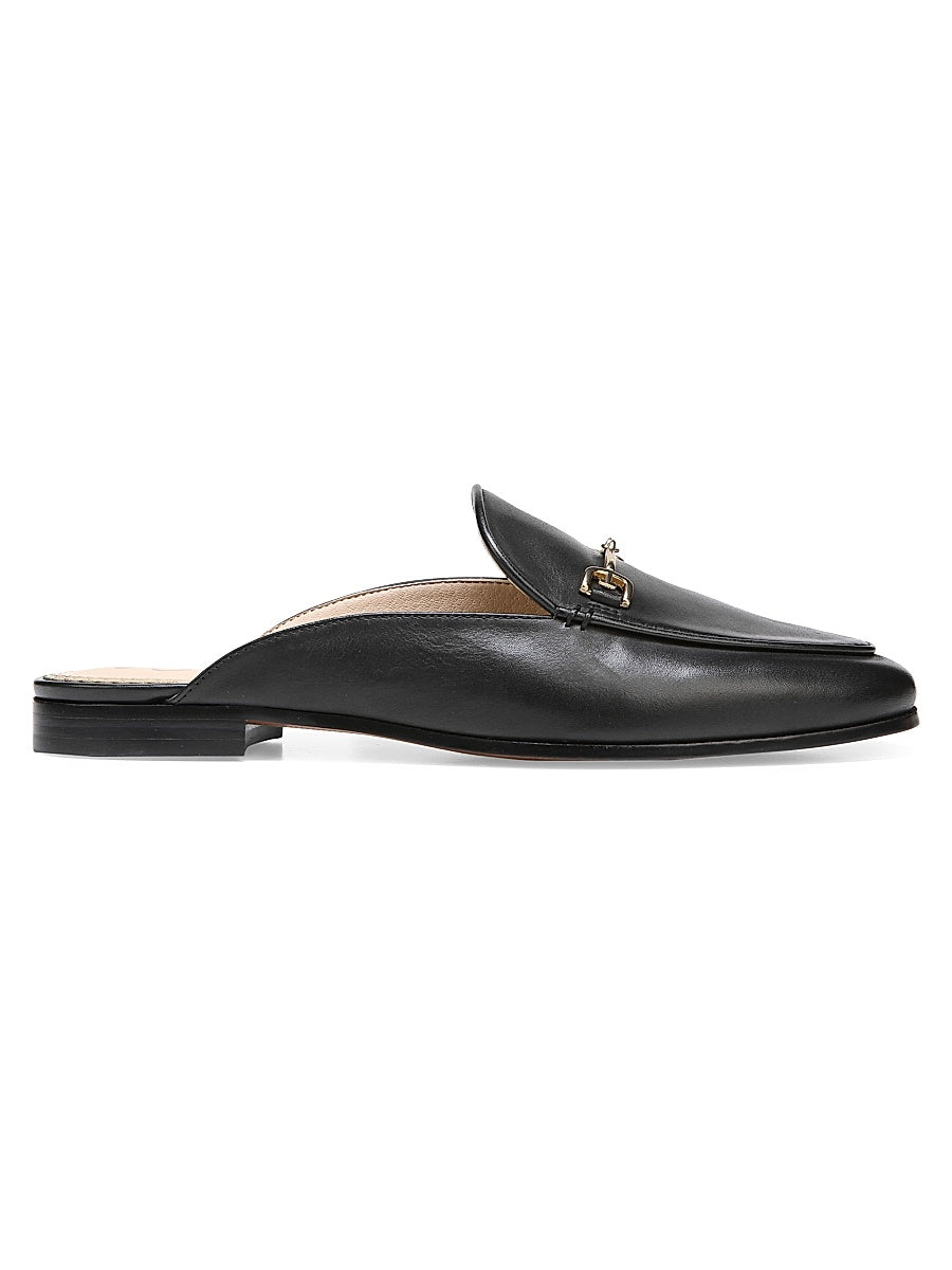 Linnie Leather Loafer Mules
