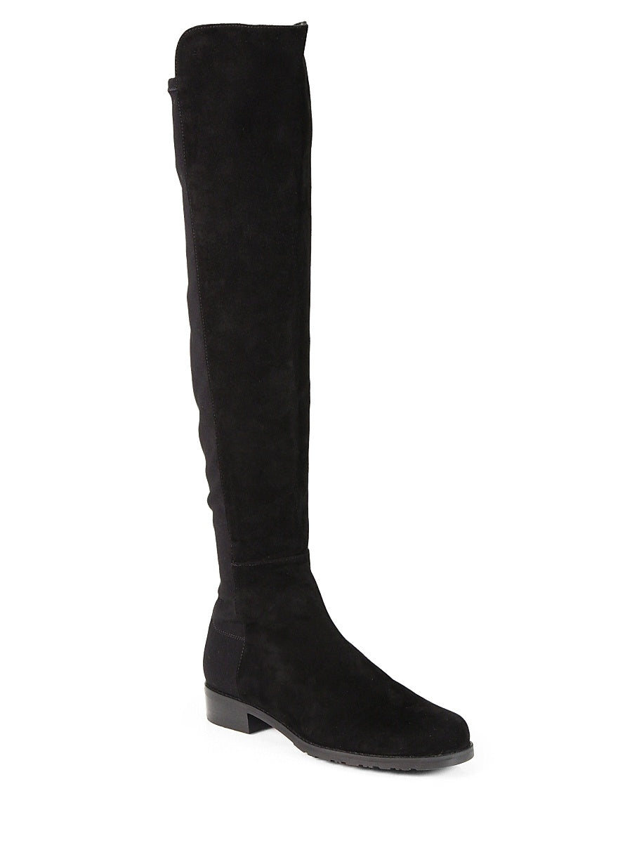 5050 Over-The-Knee Stretch-Suede Boots