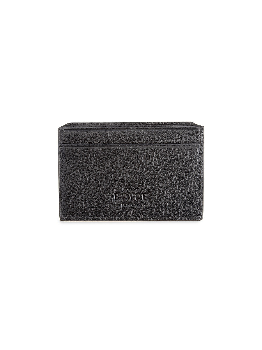 RFID-Blocking Leather Card Case