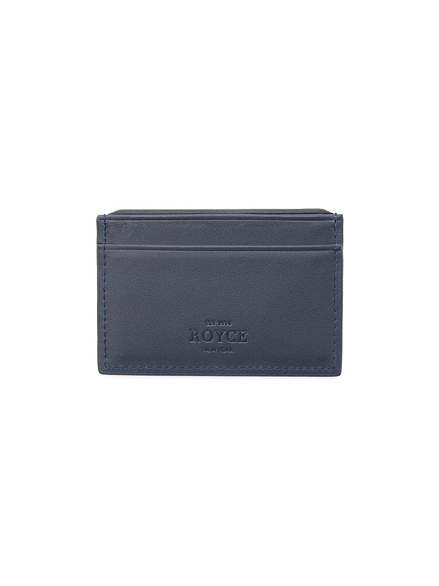 RFID-Blocking Leather Card Case