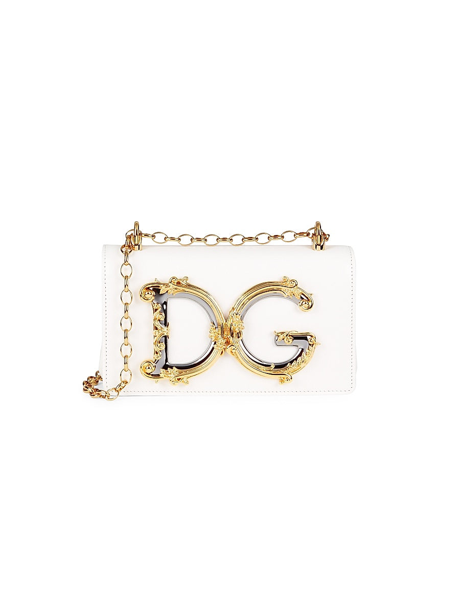 D&G Girls Leather Crossbody Bag