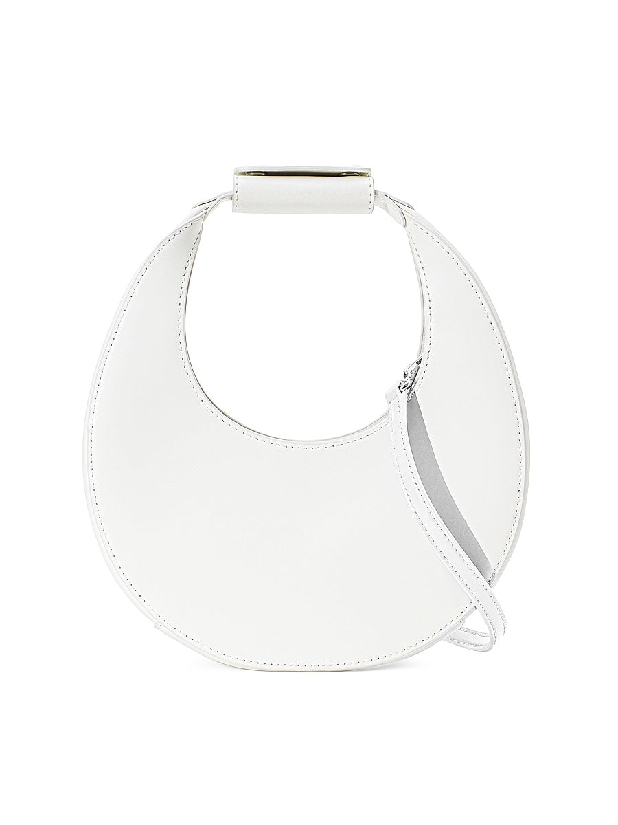 Mini Moon Leather Shoulder Bag
