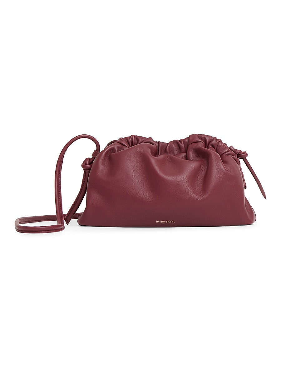 Mini Cloud Leather Clutch