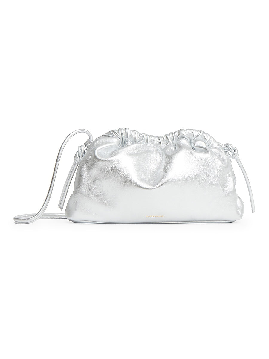 Mini Cloud Leather Clutch