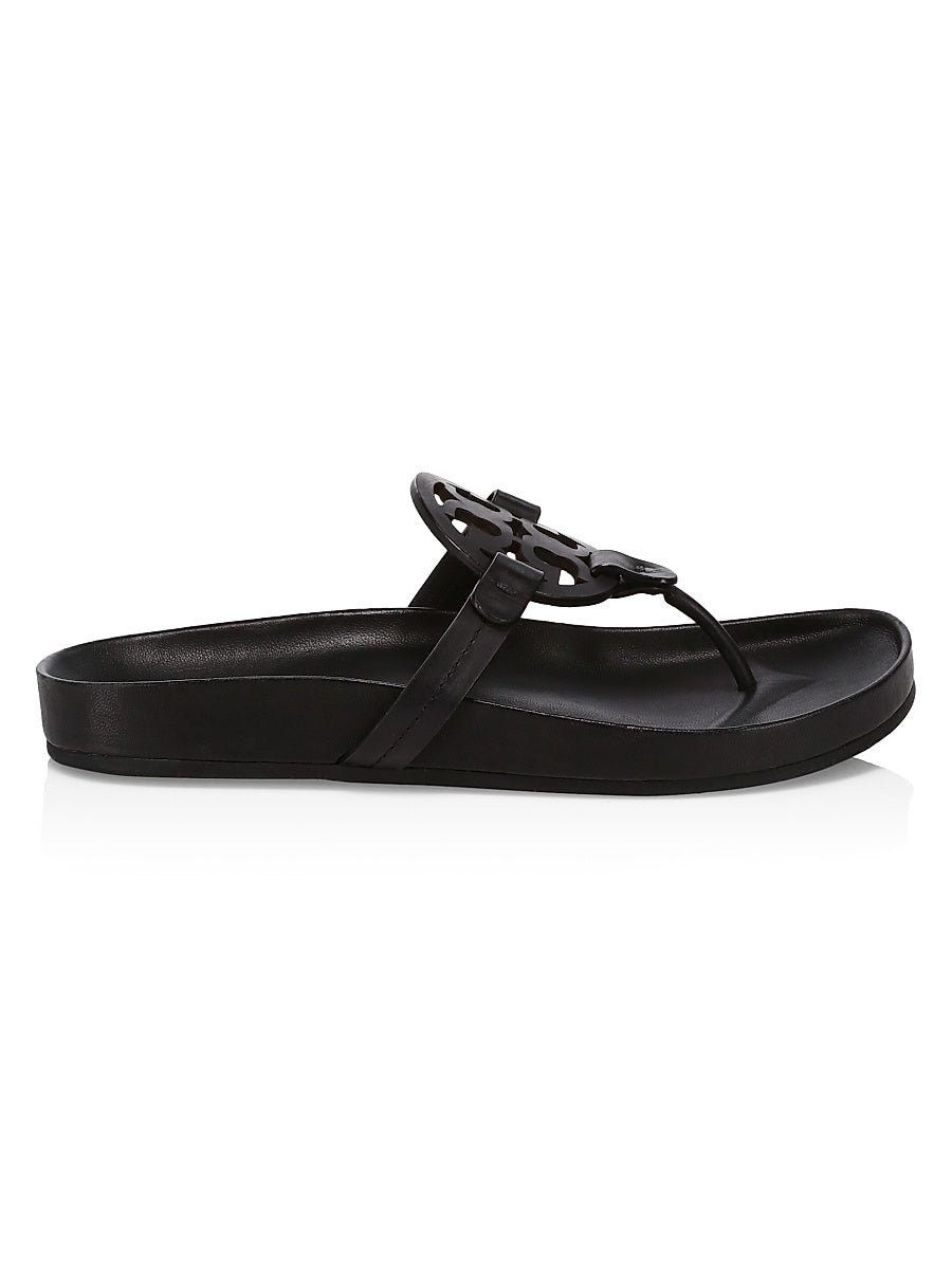 Miller Cloud Leather Thong Sandals