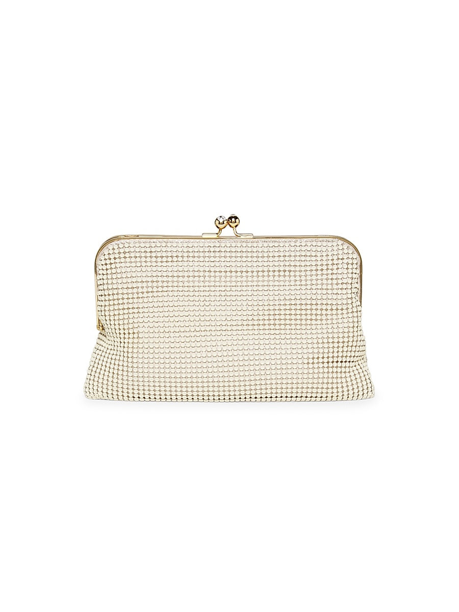 Dimple Mesh Clutch