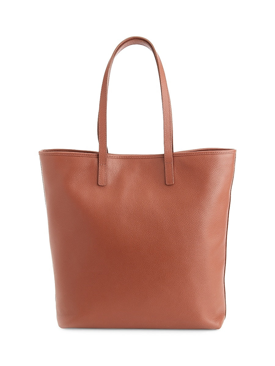 Pebble Grain Tall Tote Bag