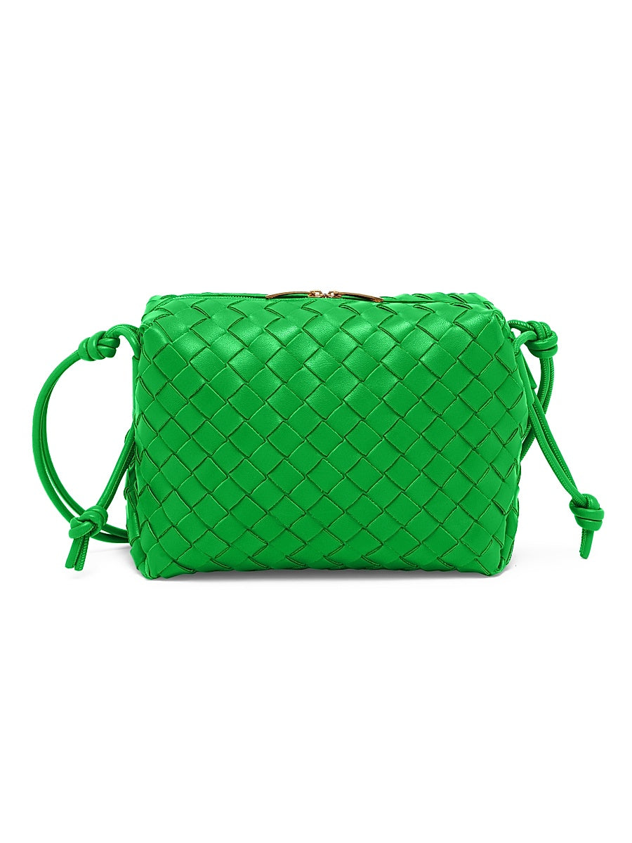 Medium Nodini Intrecciato Leather Shoulder Bag