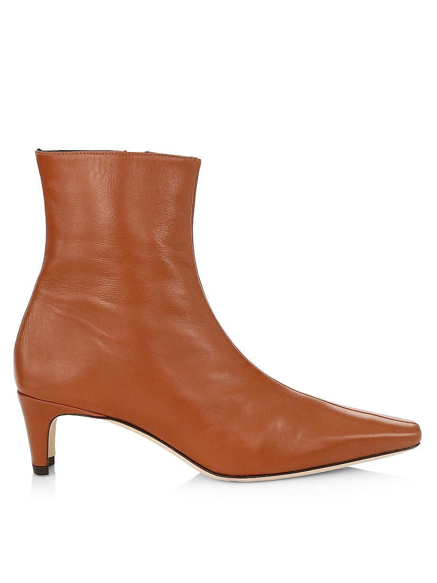 Wally Leather Ankle Boots