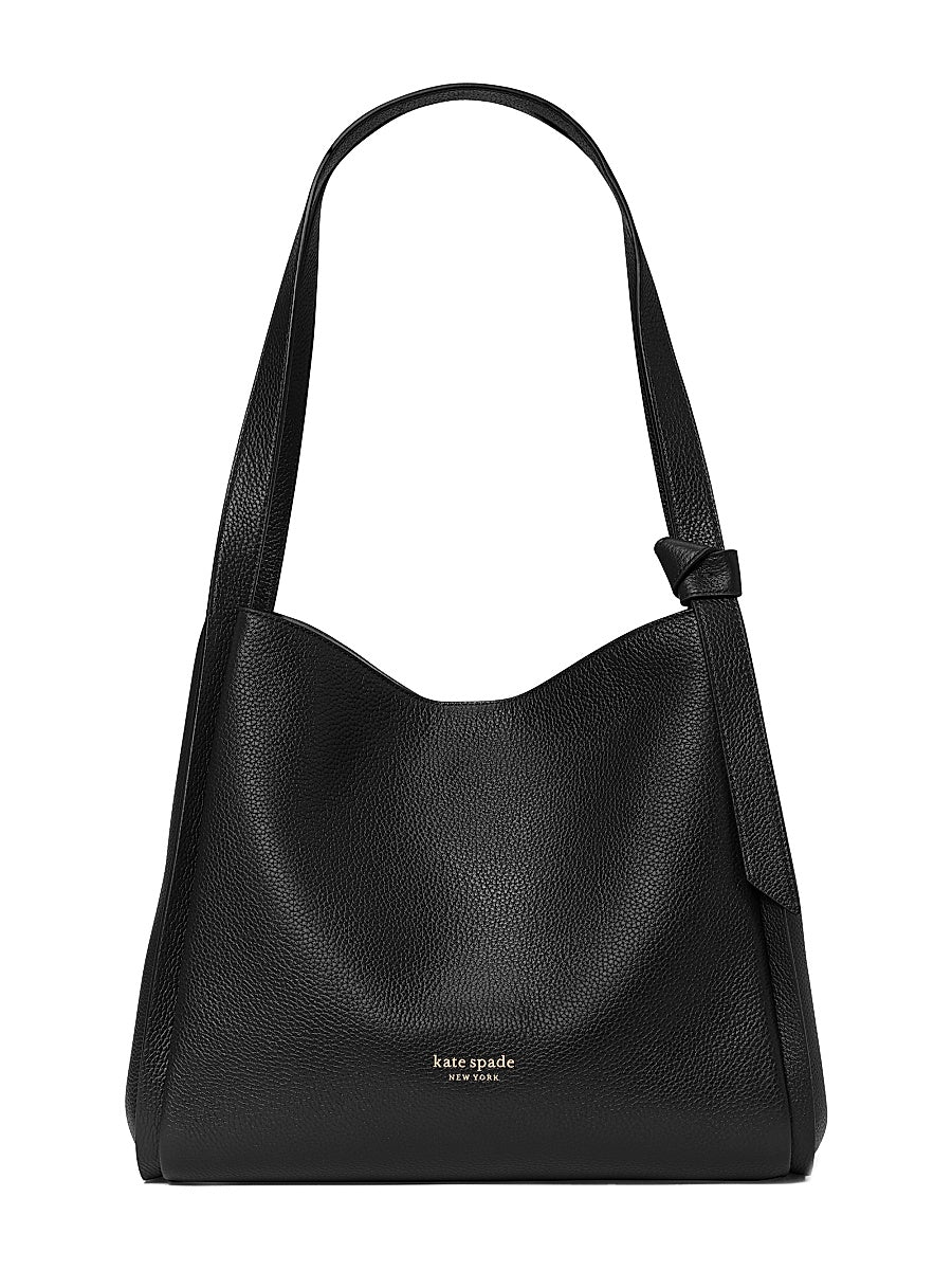 Large Knott Leather Shoulder Bag