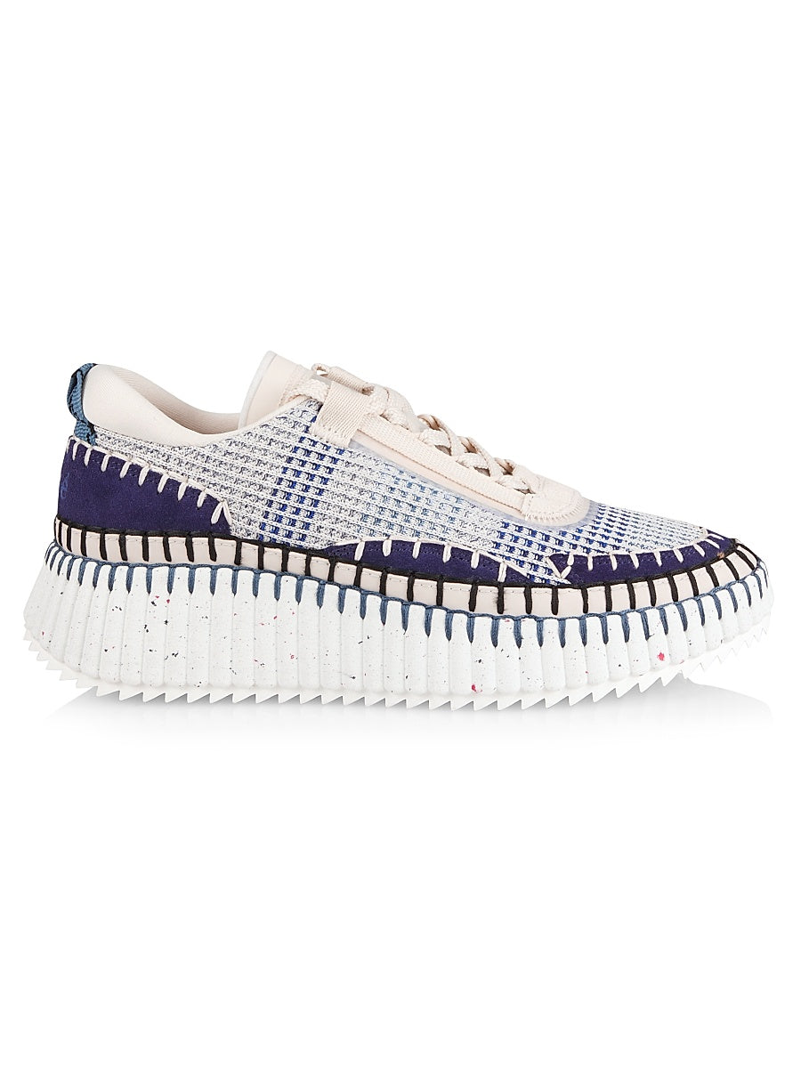 Nama Mixed Media Platform Sneakers