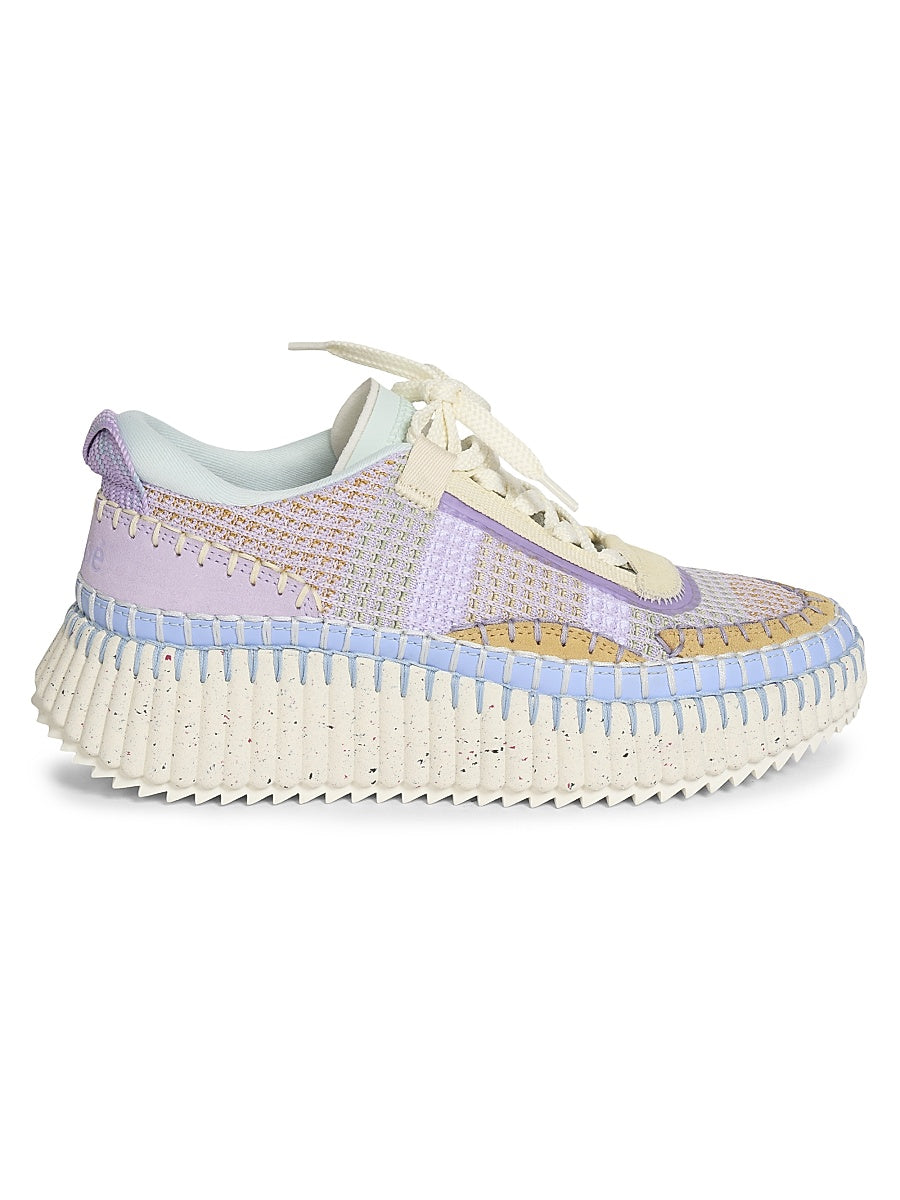 Nama Mixed Media Platform Sneakers