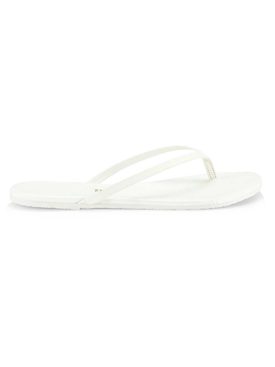 Solids Leather Flip Flops