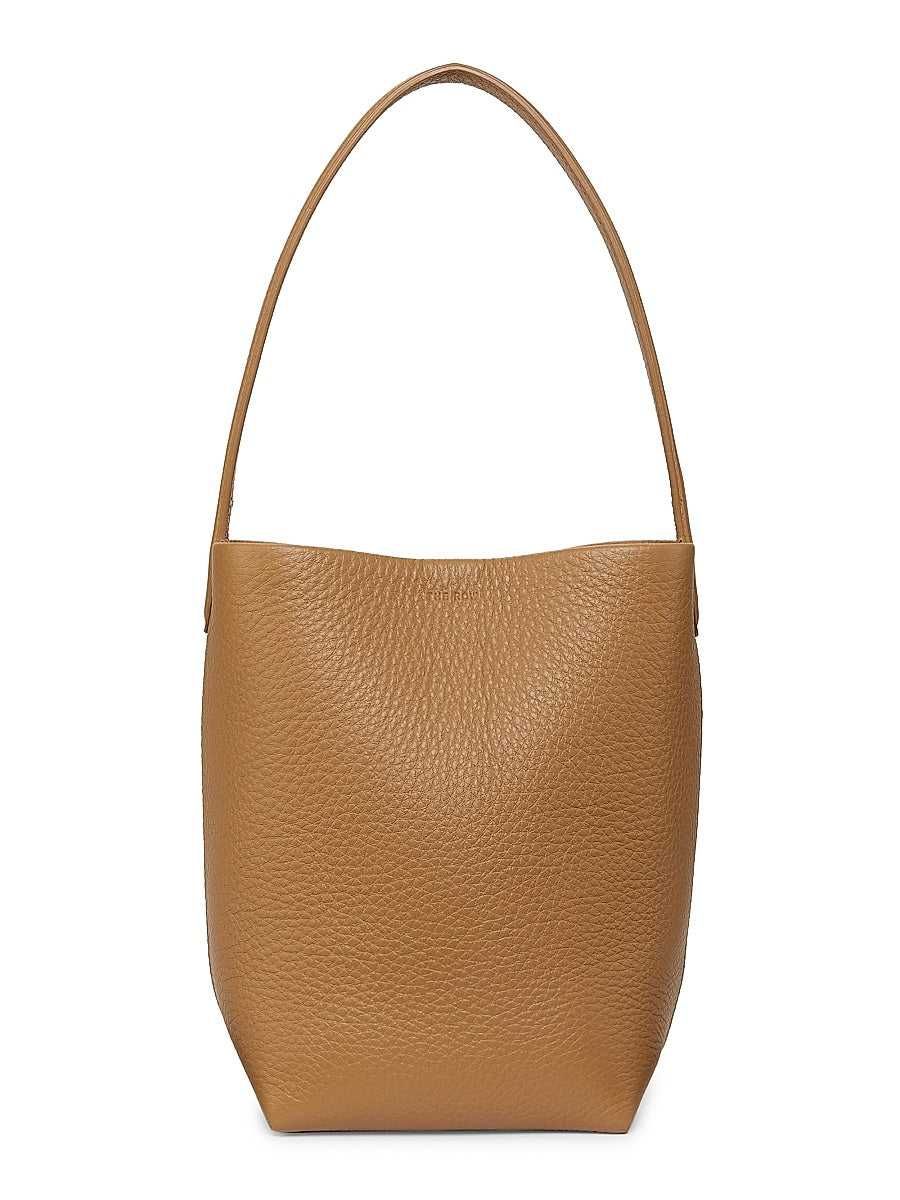 Small N/S Park Leather Tote