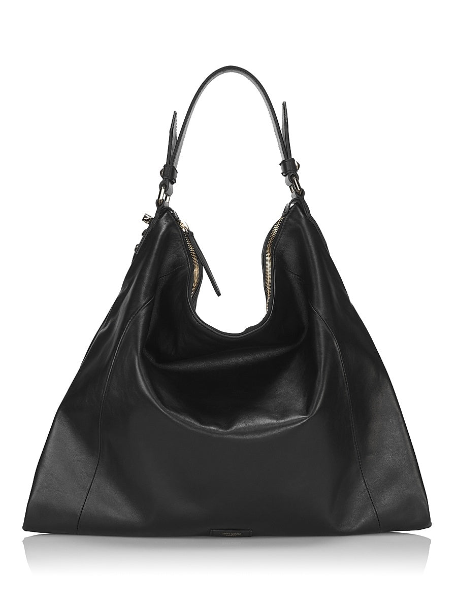 Ana Leather Hobo Bag