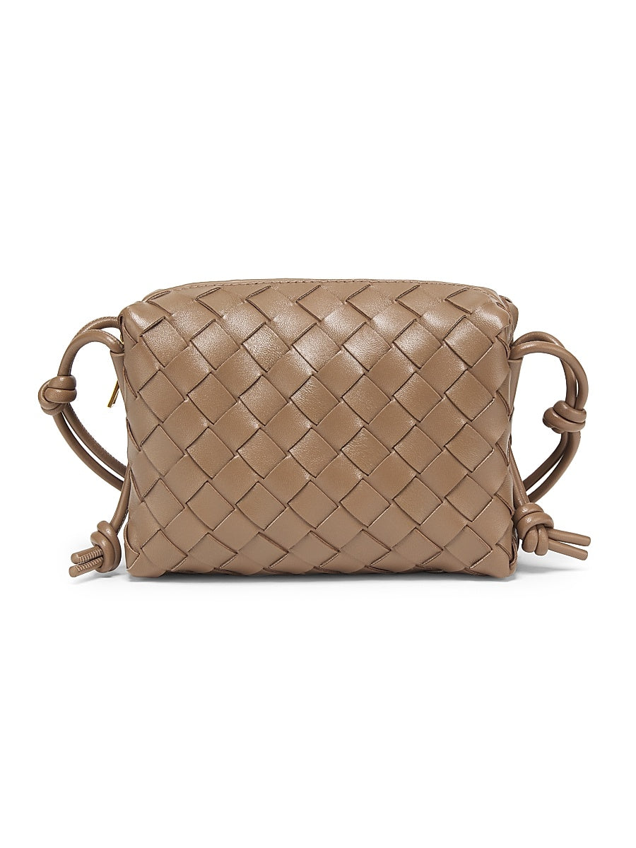 Mini Loop Leather Crossbody Bag