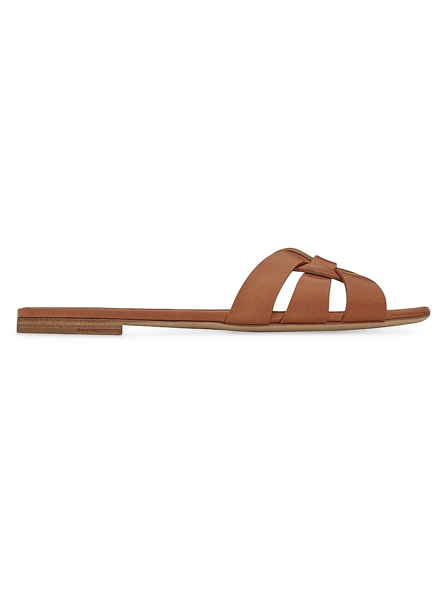Tribute Mules in Smooth Leather
