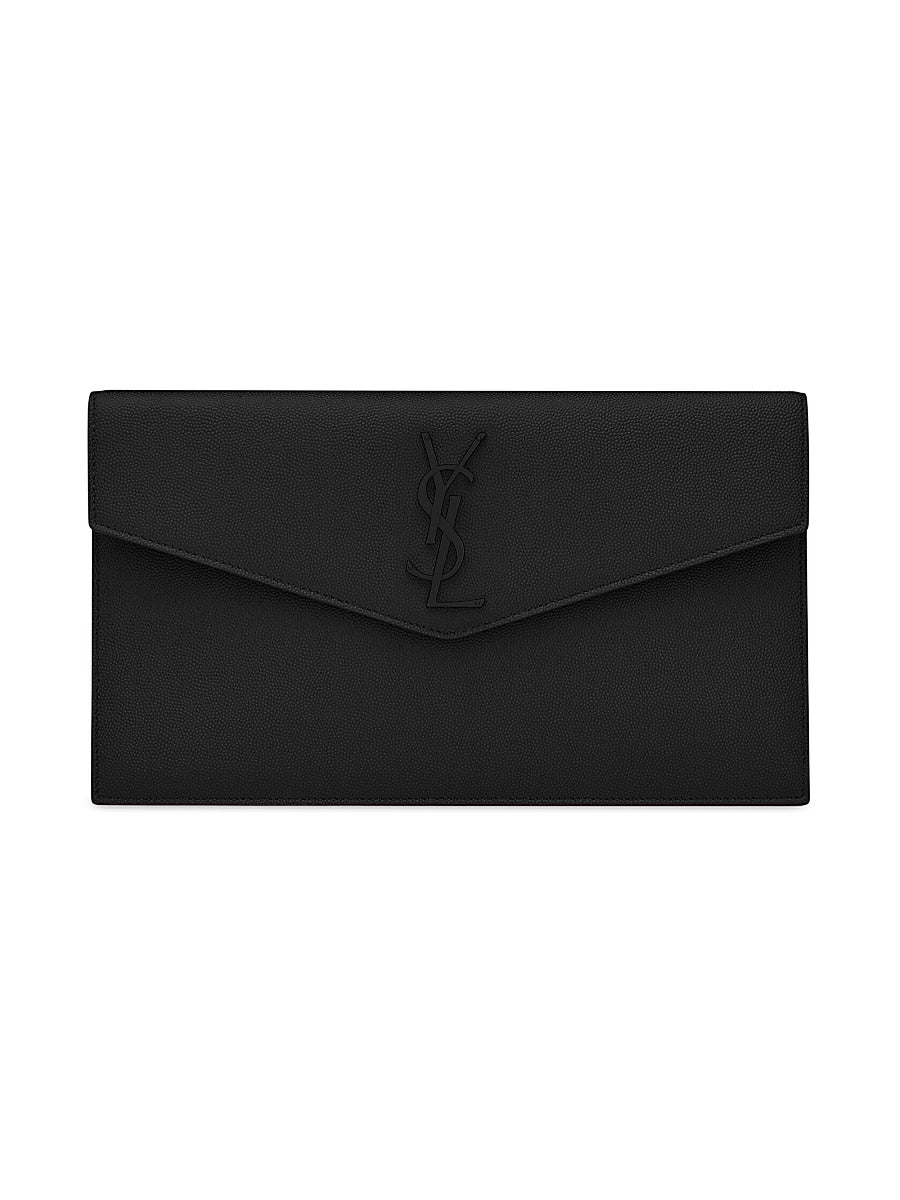 Uptown Pouch in Grain De Poudre Embossed Leather