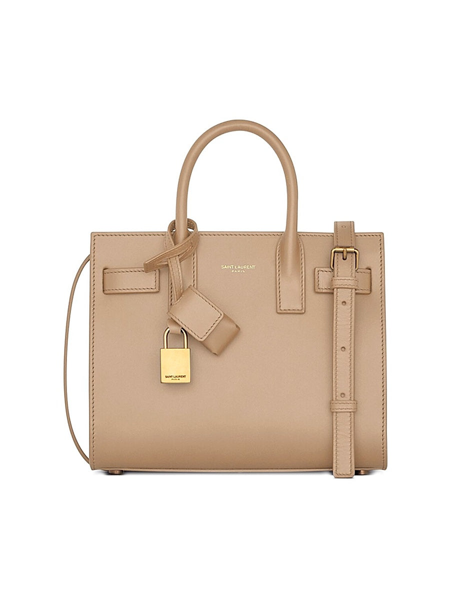Nano Sac De Jour Leather Satchel