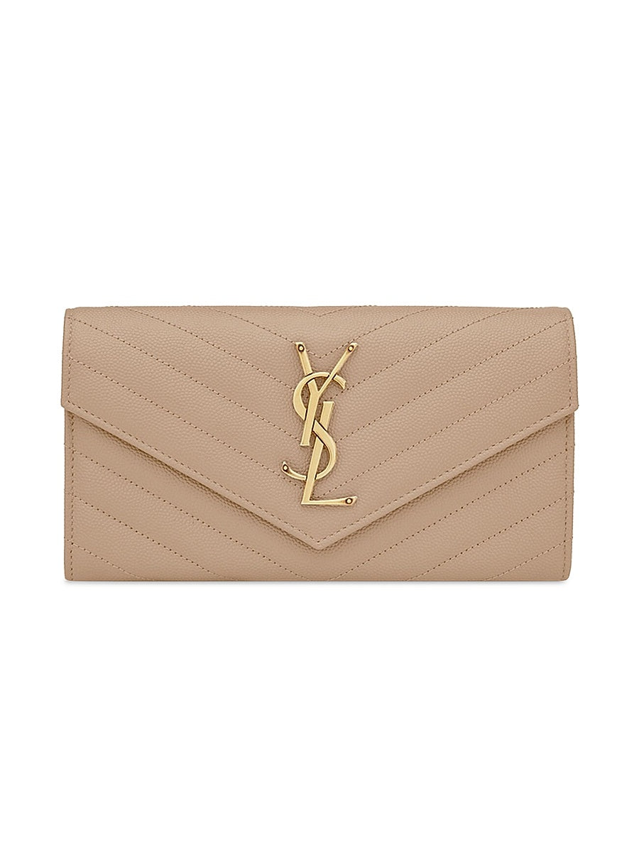 Monogram Matelassé Leather Flap Wallet