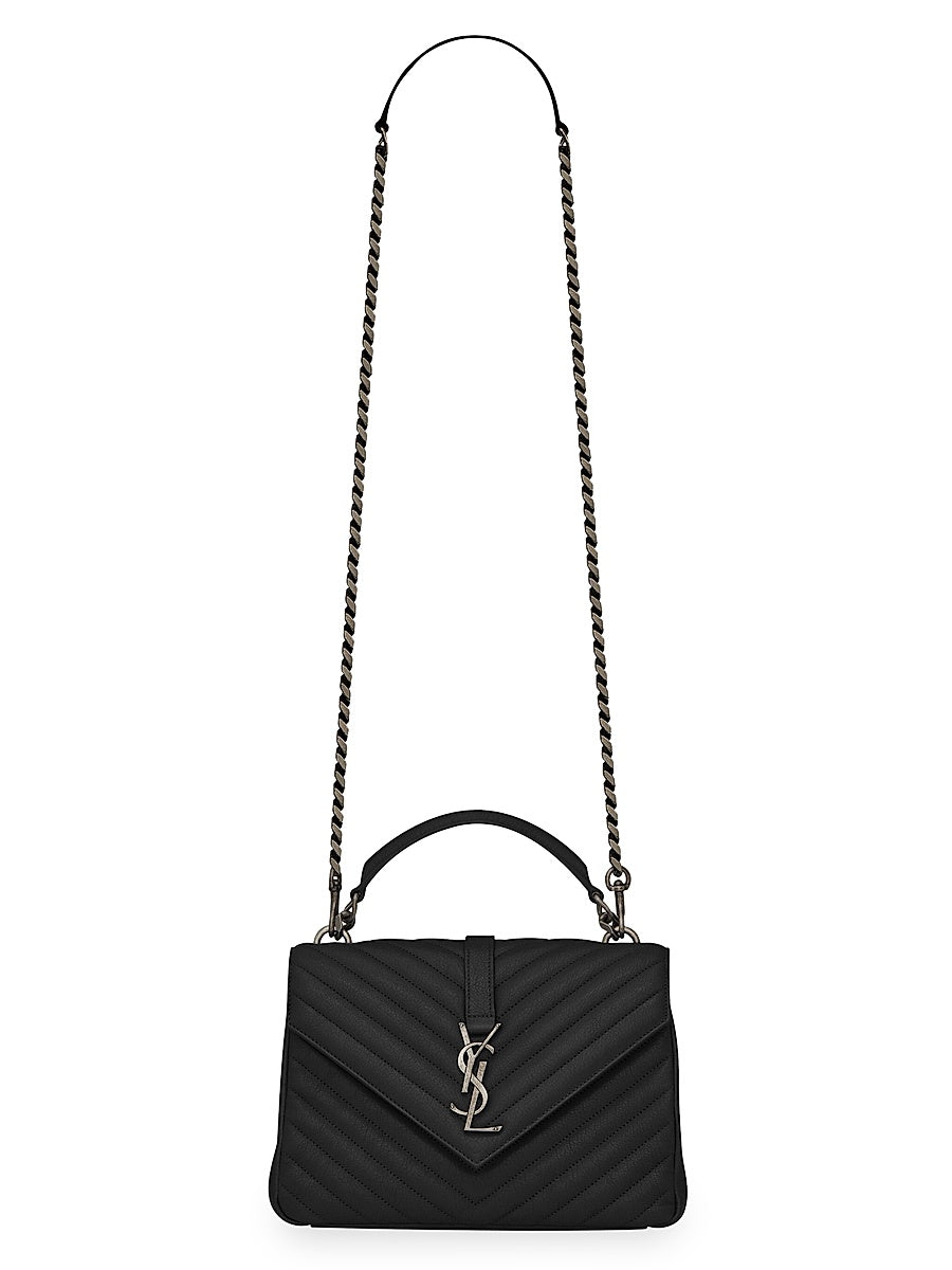 College Medium in Quilted Leather