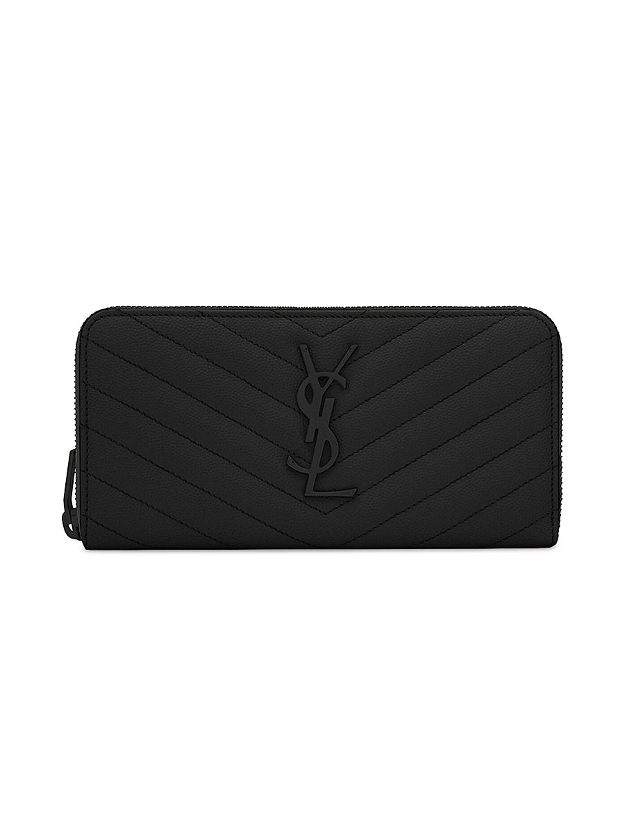Cassandre Matelass Zip Around Wallet