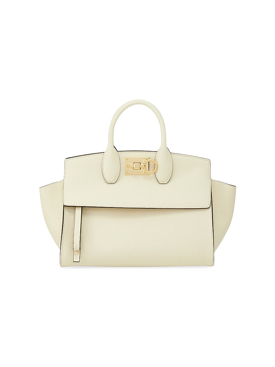 The Studio Soft Small Leather Top-Handle Bag