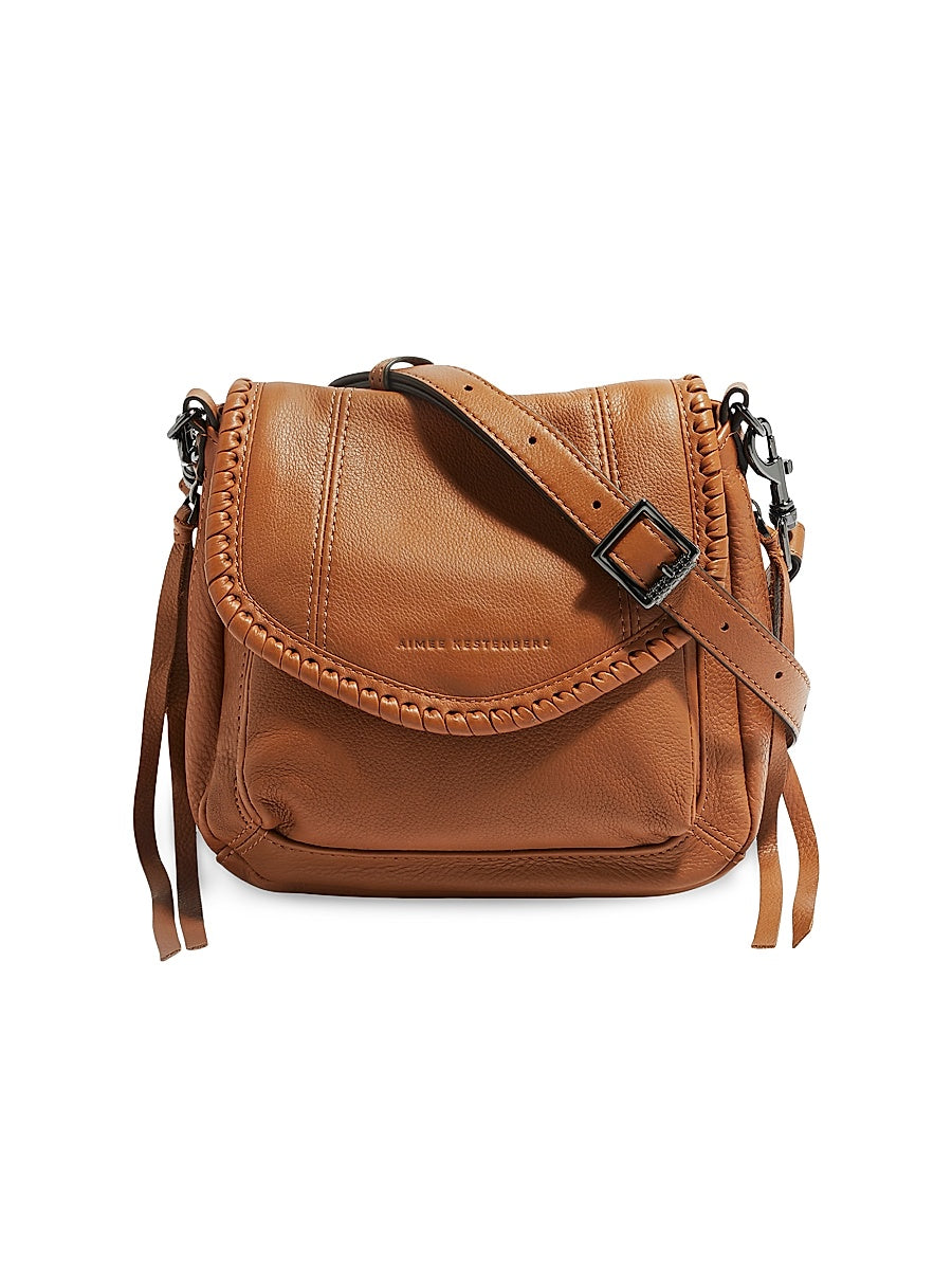 All For Love Leather Mini Crossbody Bag
