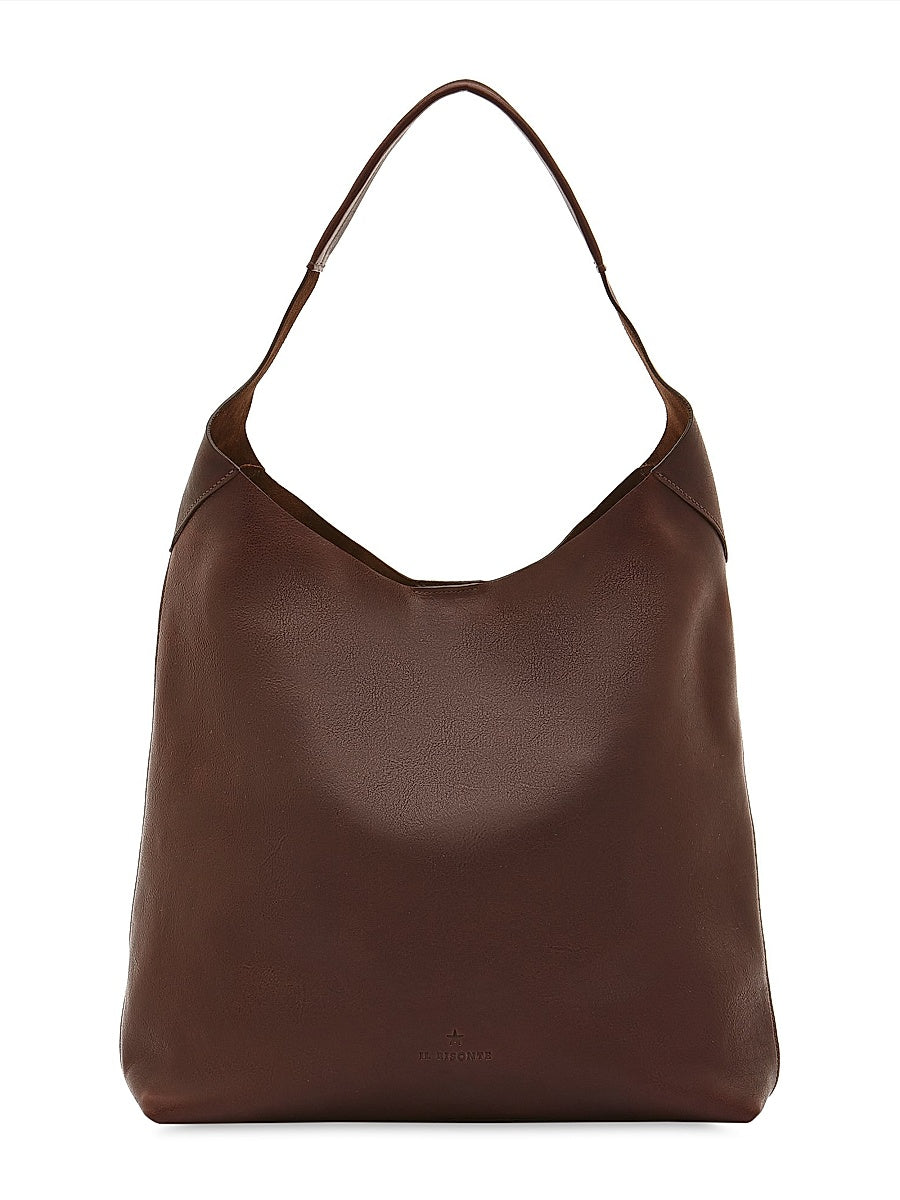 Le Laudi Leather Hobo Bag