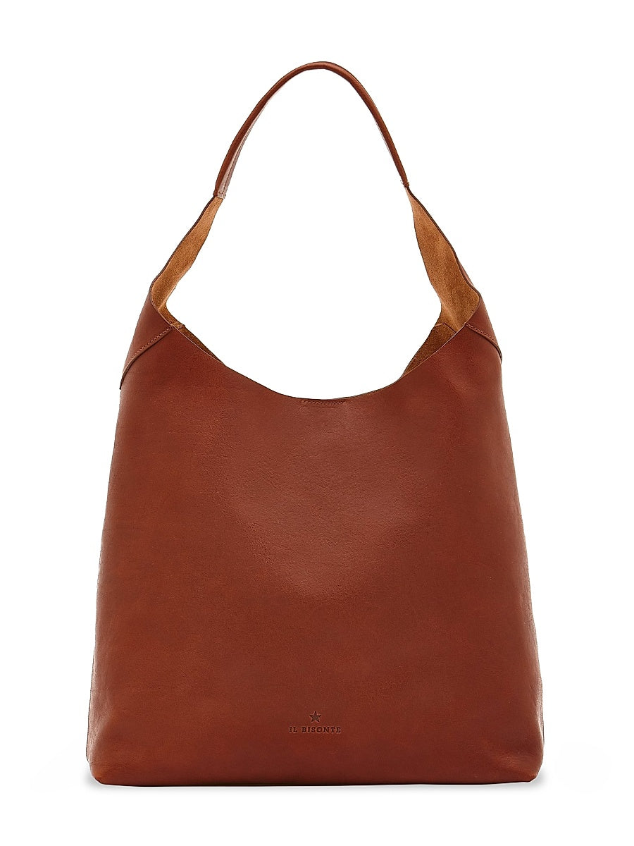 Le Laudi Leather Hobo Bag