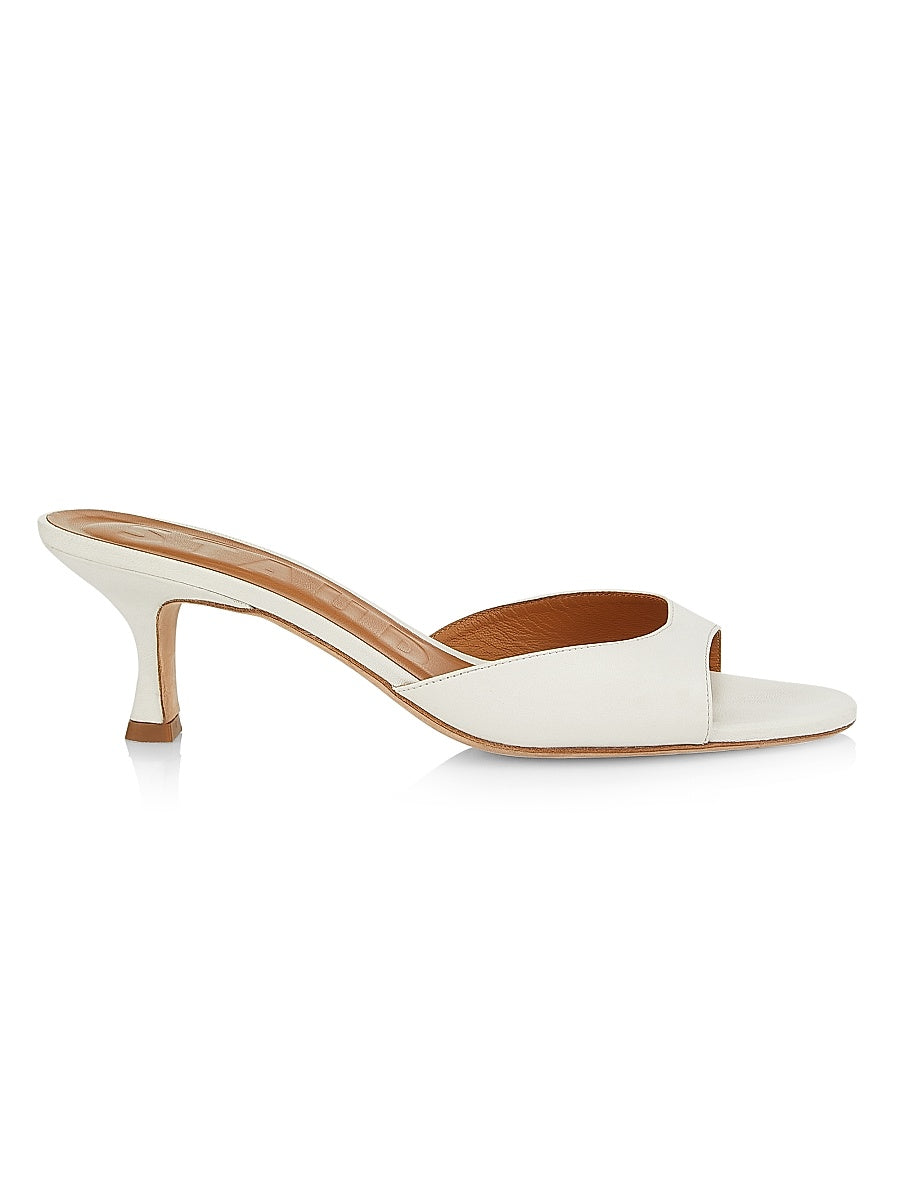 Brigitte 55MM Leather Mules