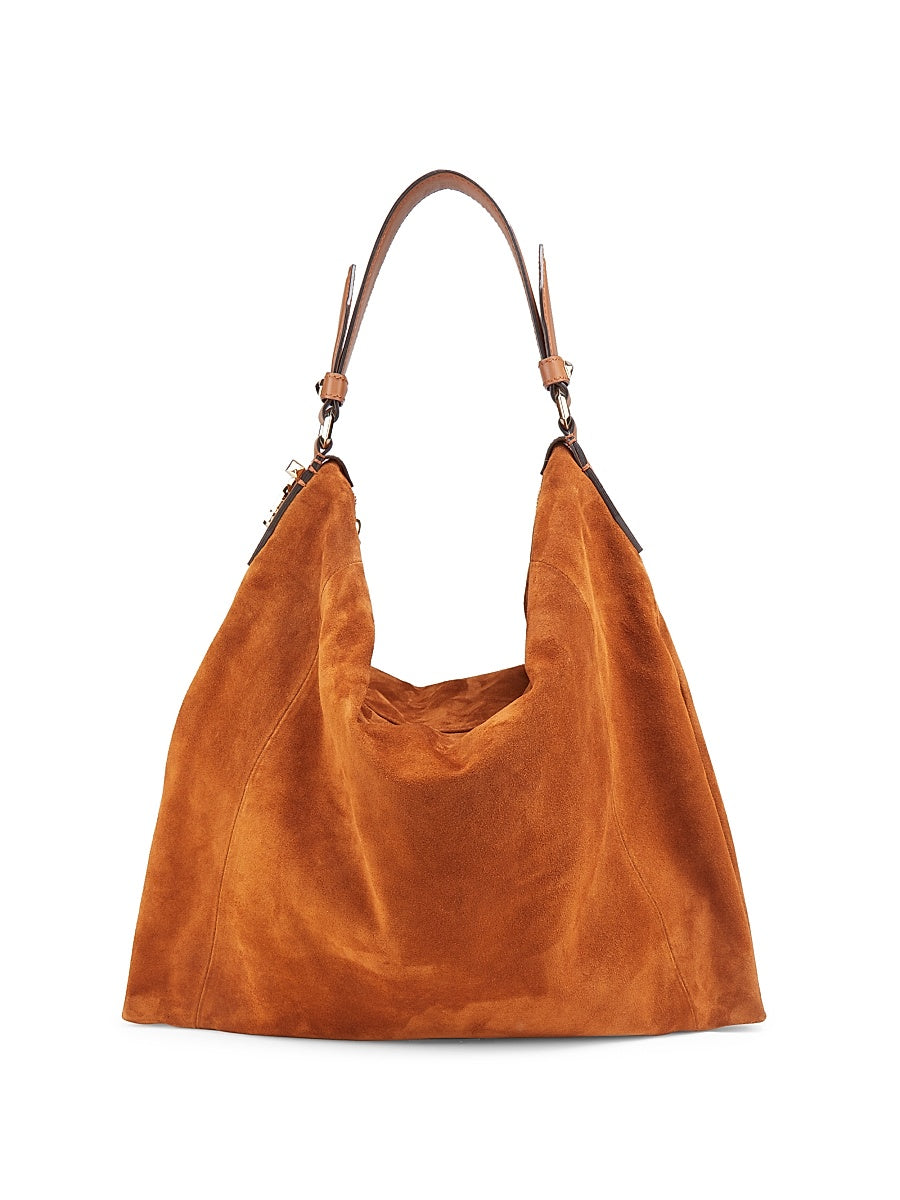 Ana Suede Hobo Bag