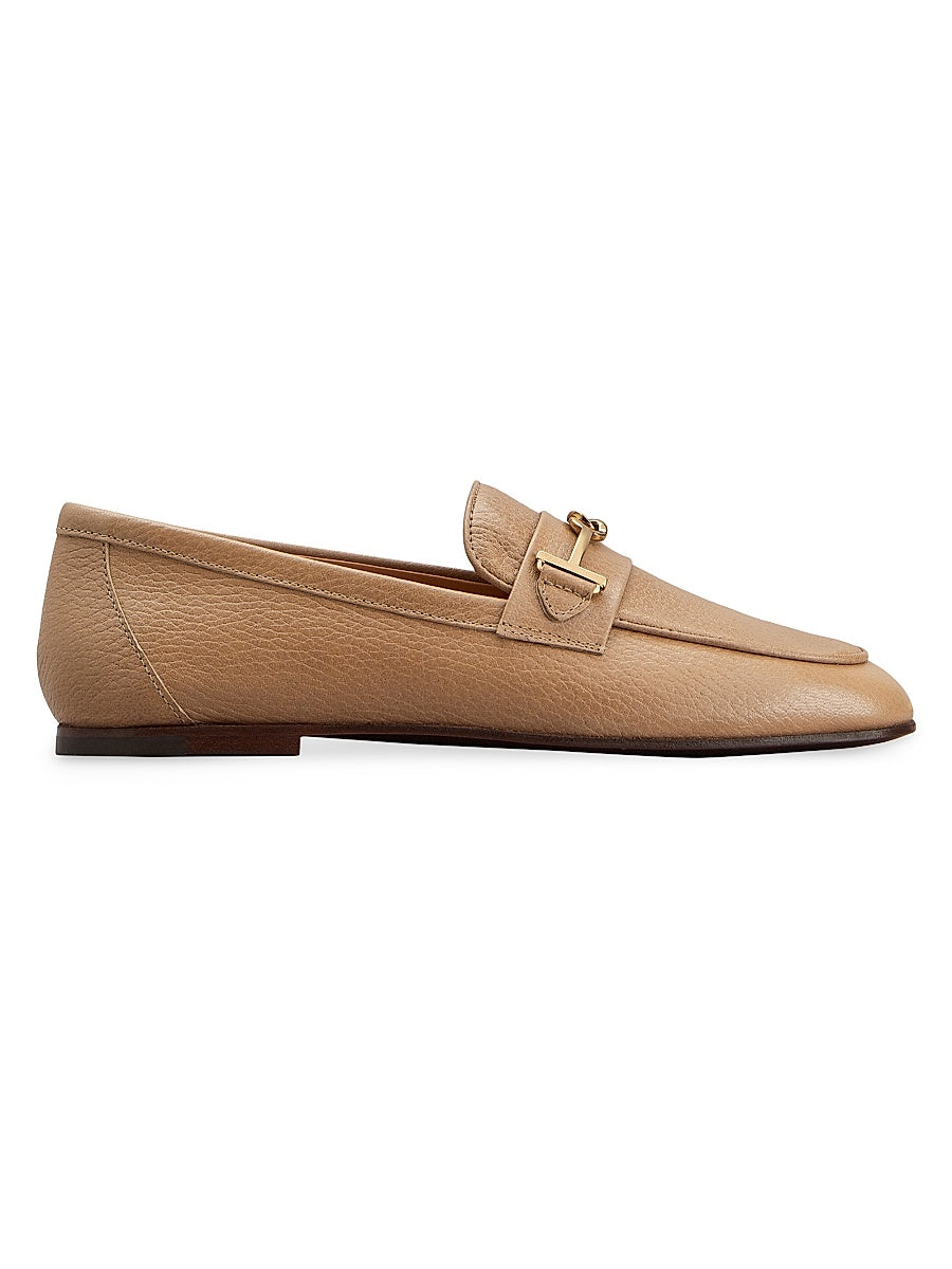 T-Link Leather Loafers