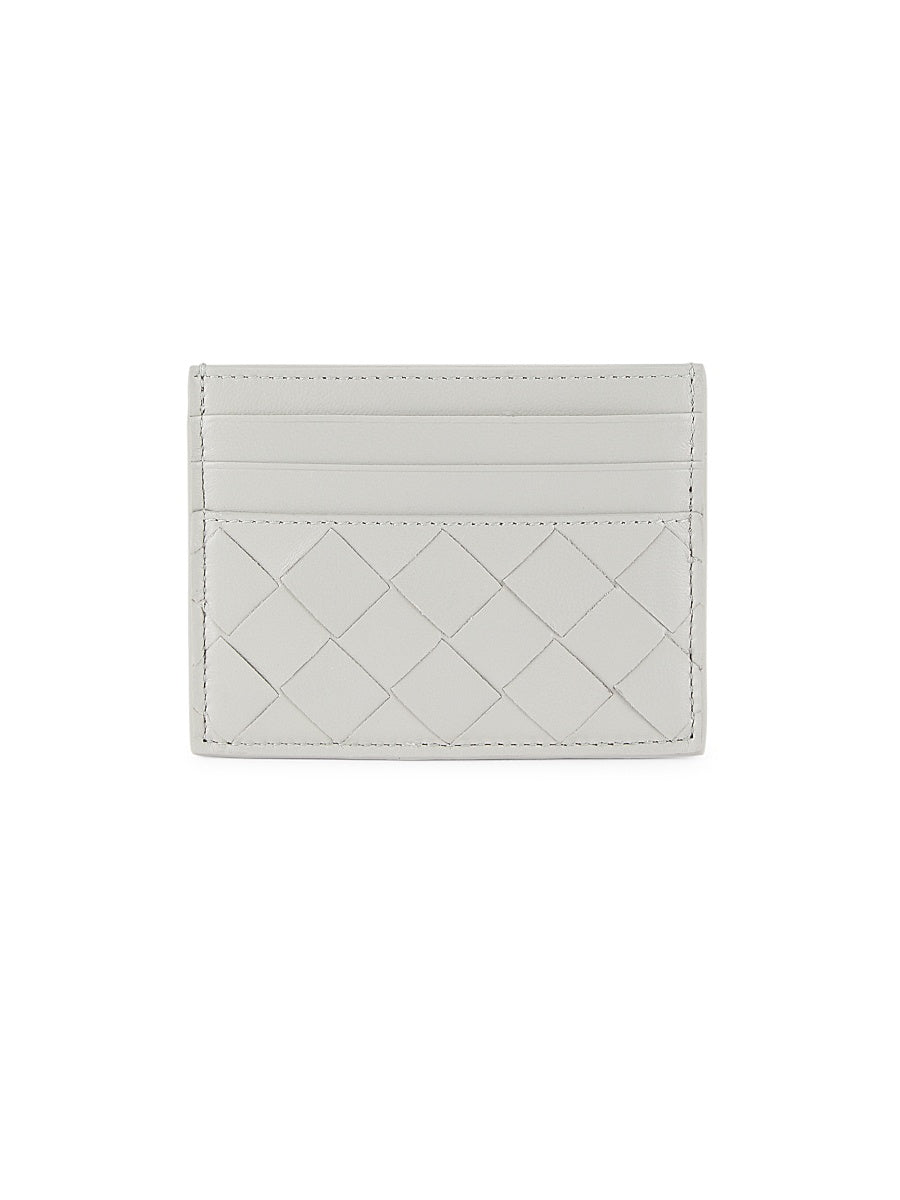 Intrecciato Leather Cardholder