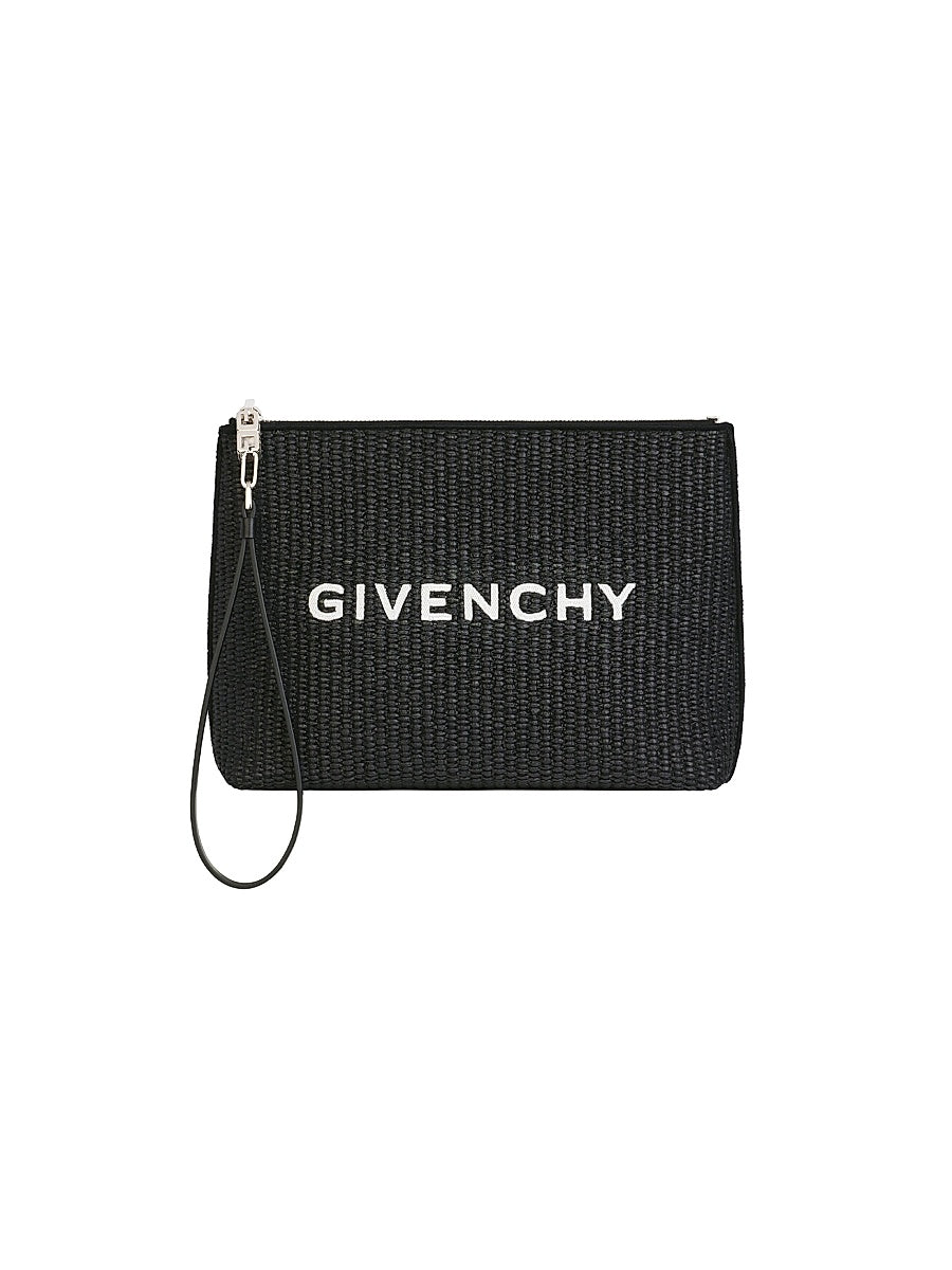 Givenchy Travel Pouch in Raffia