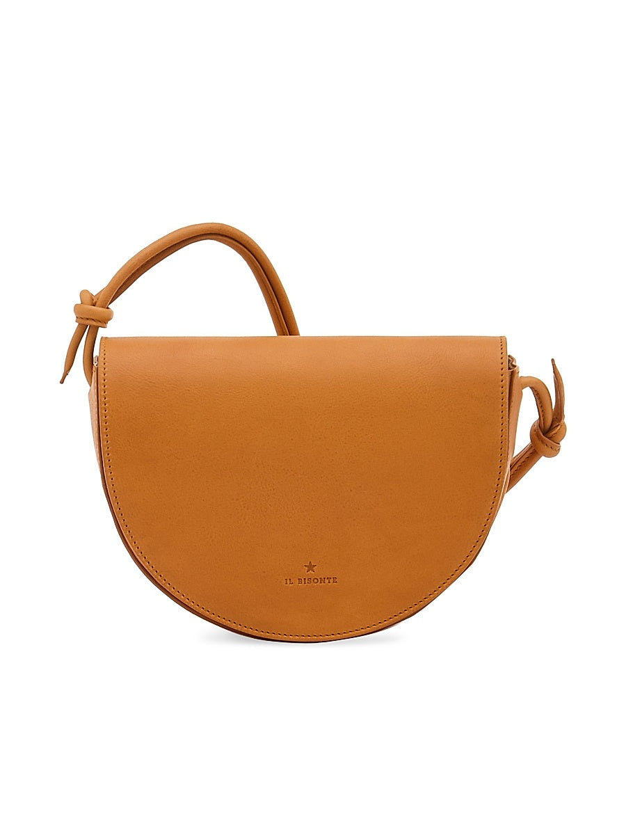 Modulo Leather Saddle Crossbody Bag