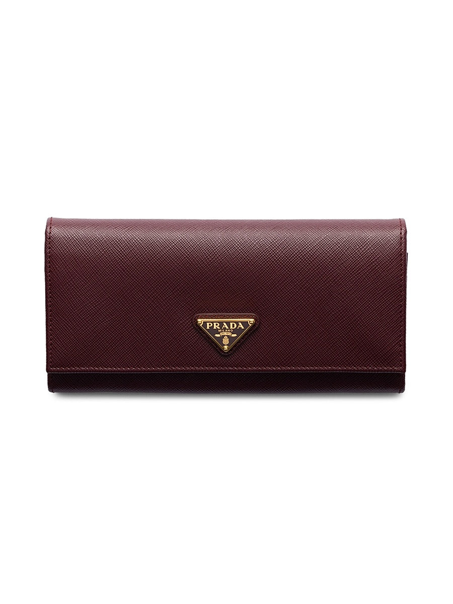 Large Saffiano Leather Wallet