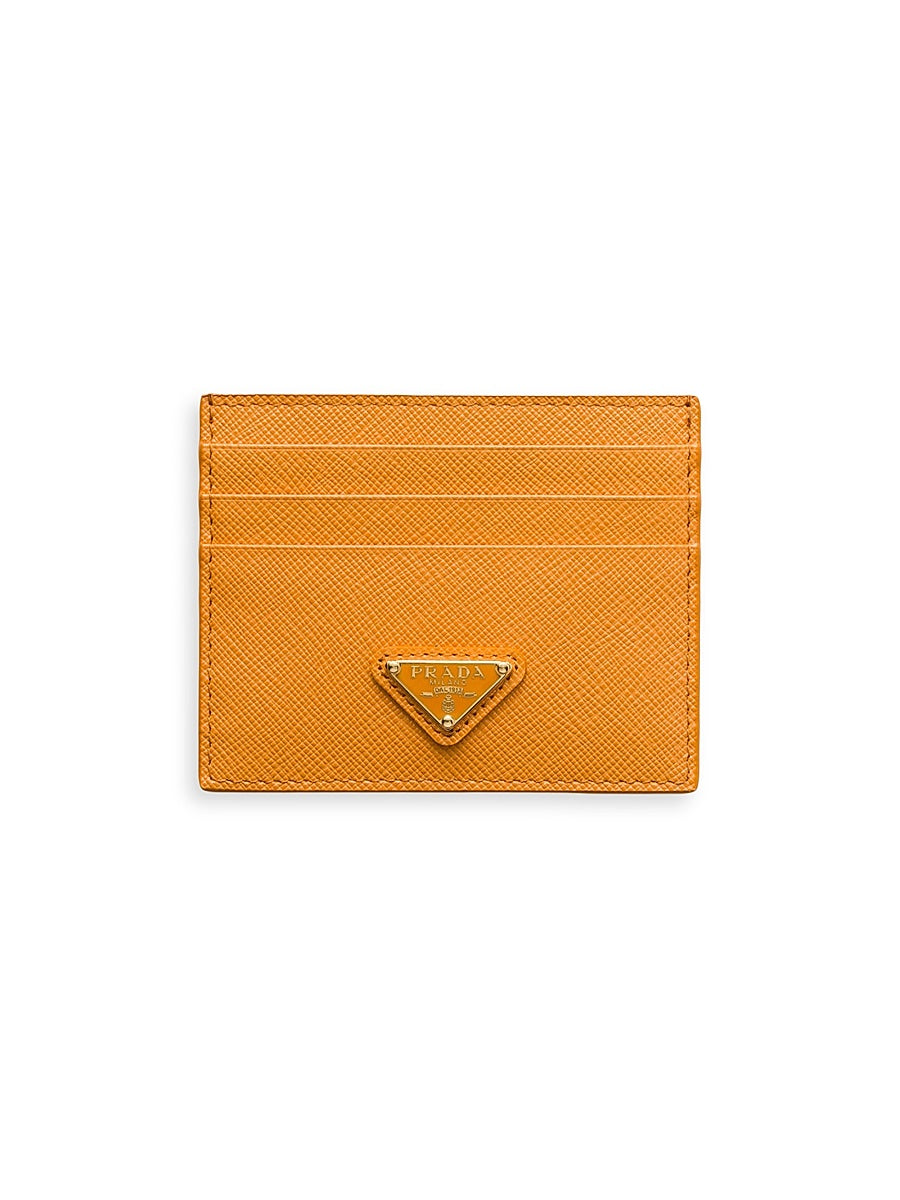 Saffiano Leather Card Holder