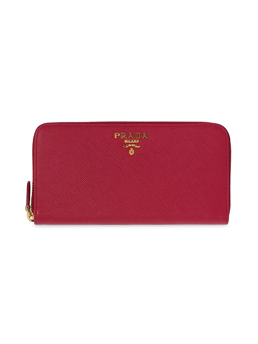Large Saffiano Leather Wallet