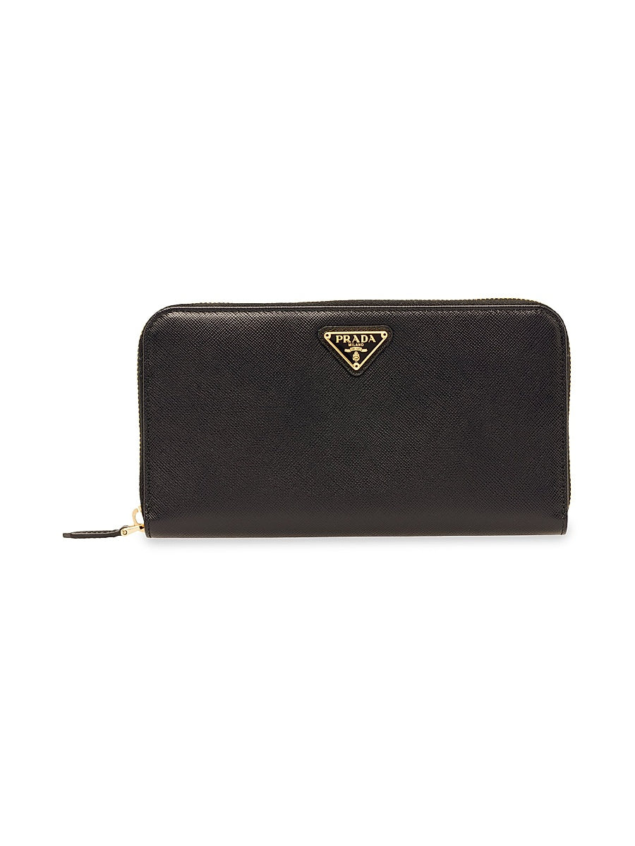 Large Saffiano Leather Wallet