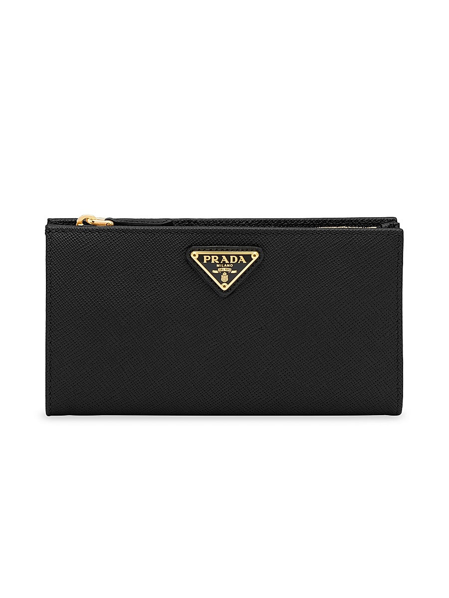 Large Saffiano Leather Wallet