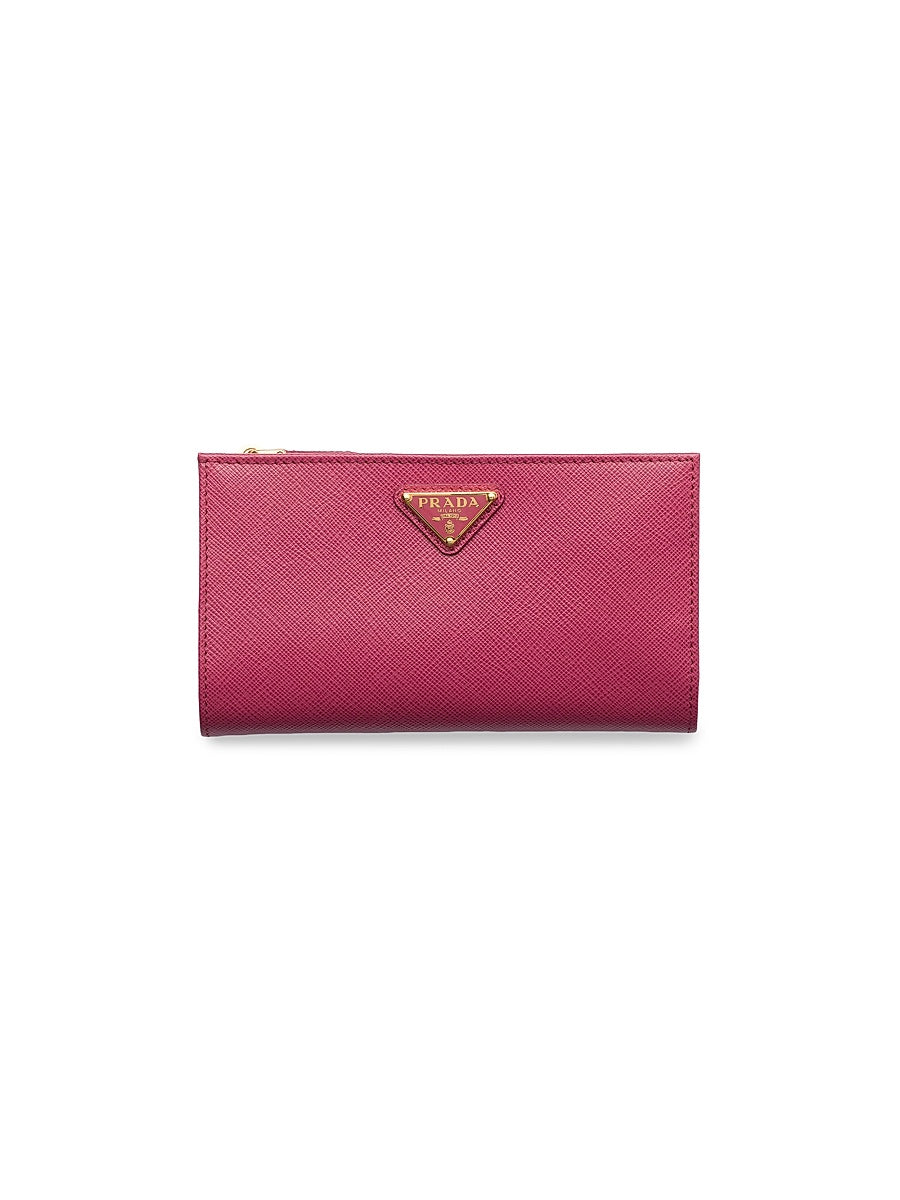 Large Saffiano Leather Wallet