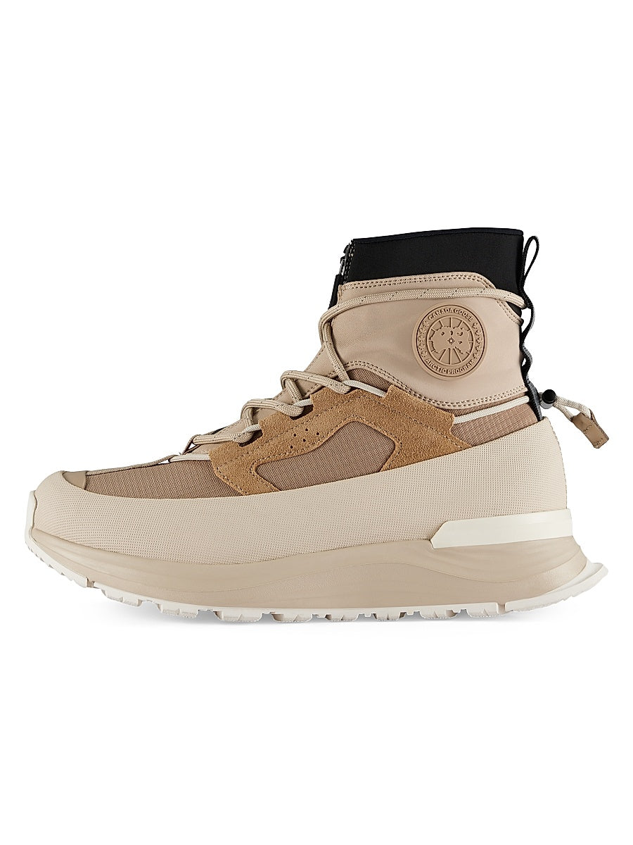 Glacier Trail High-Top Leather Platform Sneakers