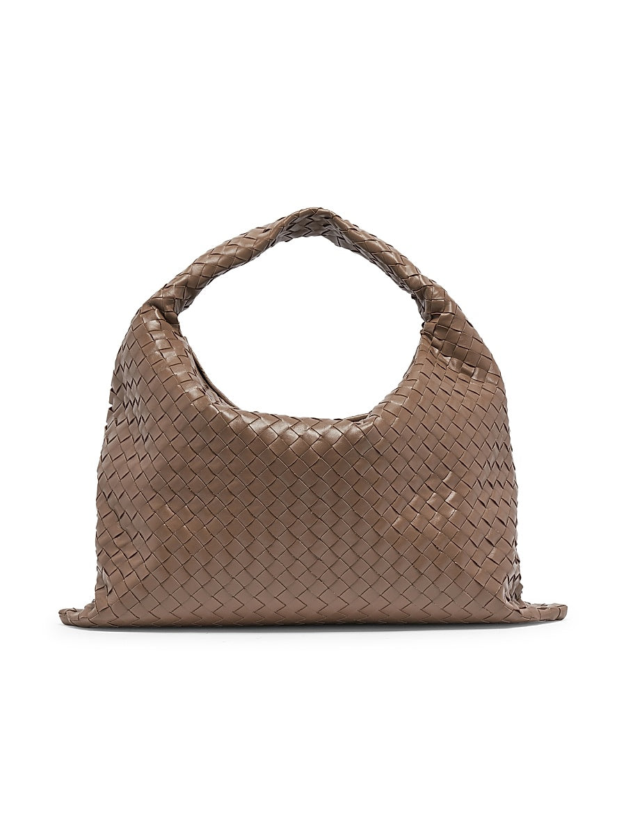 Large Hop Leather Hobo Bag