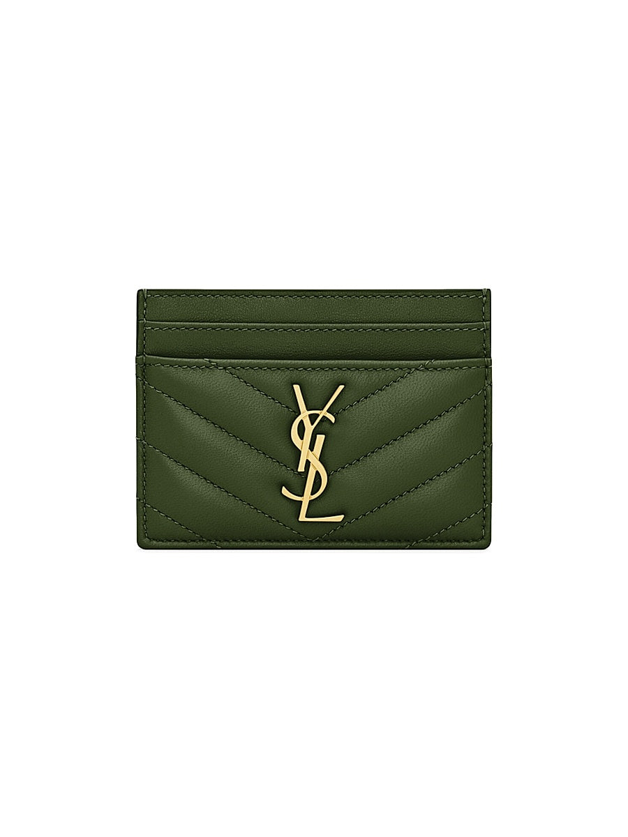 Cassandre Matelass Card Case in Lambskin